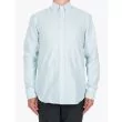 Salvatore Piccolo Slim Fit Button Down Striped Oxford Shirt Green 2