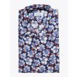 Salvatore Piccolo Camp-Collar Shirt Printed Navy Blue 1