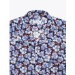 Salvatore Piccolo Camp-Collar Shirt Printed Navy Blue 3
