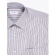 Salvatore Piccolo Regular-Fit Striped Cotton Poplin Claret 5