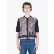 Stone Island 444J2 Vest Paper Poly SI House Check Grid Grey Full View