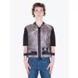 Stone Island 444J2 Vest Paper Poly SI House Check Grid Grey Front I