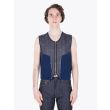 Stone Island Shadow Project 502A3 Knitwear Navy Blue Full View