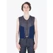 Stone Island Shadow Project 502A3 Knitwear Navy Blue Full View
