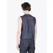 Stone Island Shadow Project 502A3 Knitwear Navy Blue Left Rear Quarter