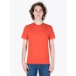 Stone Island Short Sleeve T-Shirt Orange Red Full View