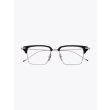TB422 optical glasses - Thom Browne wayfarer silver/navy front view