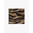 The Hill-Side Pocket Square Cotton Ripstop Bleeding Tiger Camo Front View