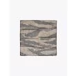 The Hill-Side Pocket Square Cotton Ripstop Bleeding Tiger Camo Back View