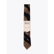 The Hill-Side Pointed Tie Cotton Ripstop Bleeding Tiger Camo Front View with Label