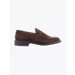 Tricker's James Penny Loafer Repello Suede Chocolate Profile