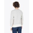 Universal Works Reverse Sweat 360 Loopback Grey Marl Left Rear Quarter
