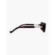 Vava White Label 0052 D-Frame Sunglasses Havana side view