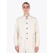 A Vontade Stand Collar Atelier Cotton Jacket Natural 1