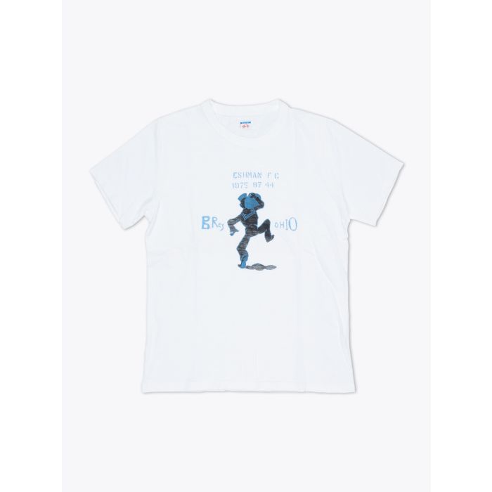 Blue Rey Ohio Bianco T-shirt - E35 Shop Blue Rey Ohio Bianco T-shirt - E35 Shop