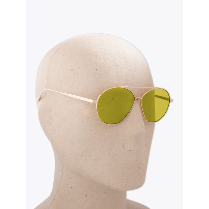 8000 Eyewear 8M7 Sunglasses Gold - E35 Shop