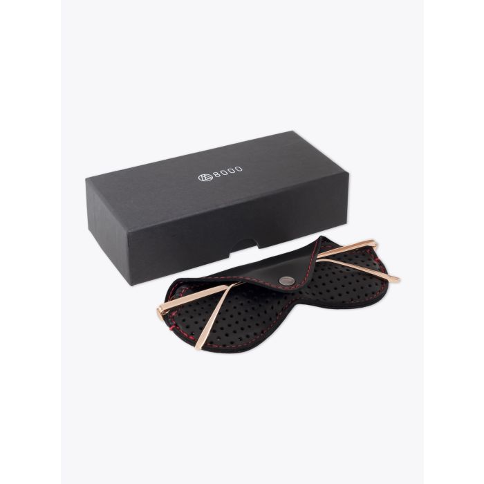8000 Eyewear 8M7 Sunglasses Gold - E35 Shop