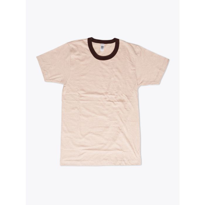 American Apparel M434 Gym T-shirt Tan - E35 Shop