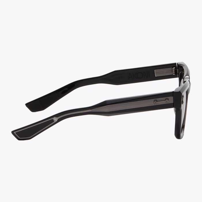 Akoni Pyxis 111A Sunglasses Crystal Black - E35 Shop