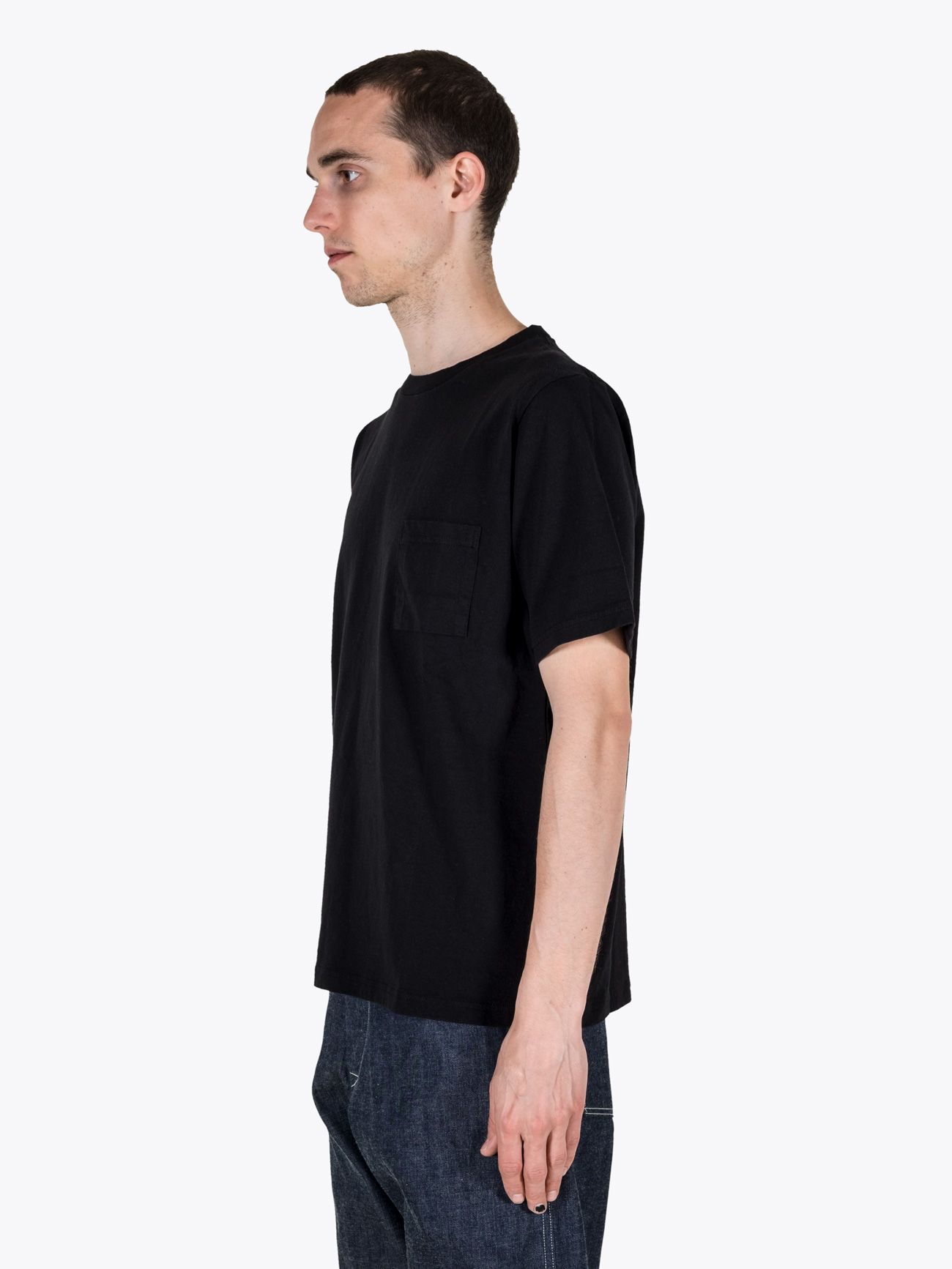 ▪︎Jackman ポケットTシャツ（Mサイズ） Buy Jackman Pocket T-Shirt Black | Japanese Cotton