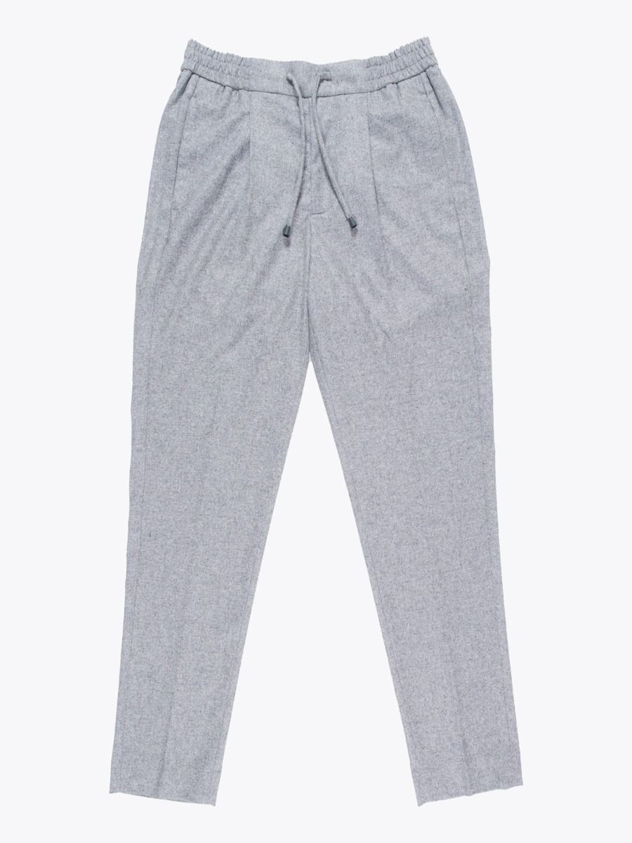 ◼︎giab's ARCHIVIO SF TINTORETTO RB Giab's Archivio Pants Tintoretto Wool Grey Melange