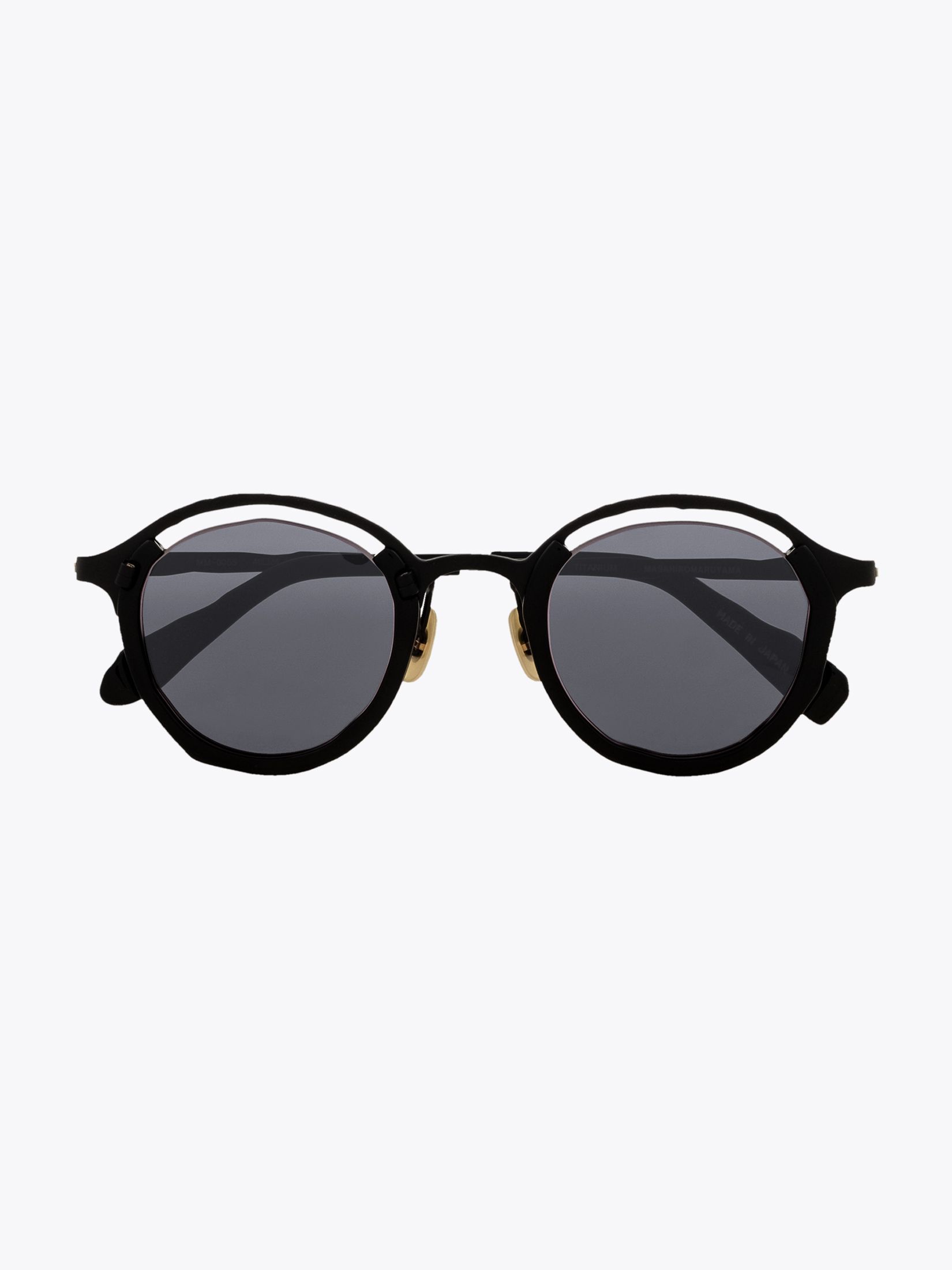 小物 Used Black Sunglasses Made in Japan MASAHIROMARUYAMA — MM-0055 No.1S Monocle Sunglasses