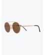 8000 Eyewear 8M6 Sunglasses 14K Gold Plated L.E. Front Three-quarter View