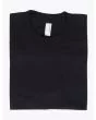 American Apparel 2001 Men’s Fine Jersey S/S T-shirt Black Folded Front View
