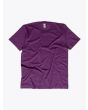 American Apparel 2001 Men’s Fine Jersey S/S T-shirt Eggplant Front View