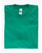 American Apparel 2001 Men’s Fine Jersey S/S T-shirt Kelly Green Folded Front View