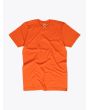 American Apparel 2001 Men’s Fine Jersey S/S T-shirt Orange Front View