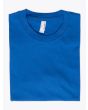American Apparel 2001 Men’s Fine Jersey S/S T-shirt Royal Blue Folded Front View