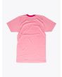 American Apparel M434 Men’s S/S Gym T-shirt Mélange Pink/Fuchsia Back View