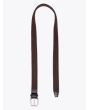 Anderson's Leather-Trimmed Elasticated AF3019 Belt Brown Open View