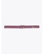 Anderson's Leather-Trimmed Elasticated Belt Pink-Gold-Blue Horizontal View