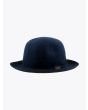 Borsalino Hat Medium-Brimmed Traveller Rabbit-Felt Navy Blue 1