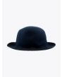 Borsalino Hat Medium-Brimmed Traveller Rabbit-Felt Navy Blue 2