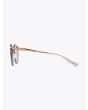 Christian Roth Oskari Sunglasses Light Grey Crystal - Rose Gold 3