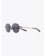 Dita-Lancier LSA-103 Round Shape Sunglasses Black Gun 2