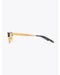 Statesman Three - Dita Optical Glasses Dark Grey/Gold side view