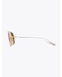 Subsystem - Dita Sunglasses Aviator Yellow Gold/Silver side view