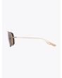 Subsystem - Dita Sunglasses Aviator Antique Silver/Gold side view