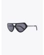 Fakbyfak Cyber Limbo 04/01/06 Sunglasses Solid Black/Solid Black Front Three-quarters