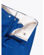 GBS trousers Lido Cotton Royal Blue Inside Front View