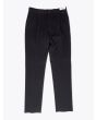 GBS trousers Carlo Wool and Polyester Black Front View