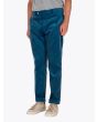 Gbs Trousers Adriano Corduroy Turquoise Front Three-quarter