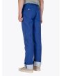 GBS trousers Lido Cotton Royal Blue Left Rear Quarter