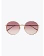 Gucci Rounded Shape Sunglasses Gold / Gold 004 1
