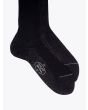 Gallo Ribbed Cotton Short Socks Black 3