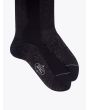Gallo Plain Cotton Long Socks Black 3